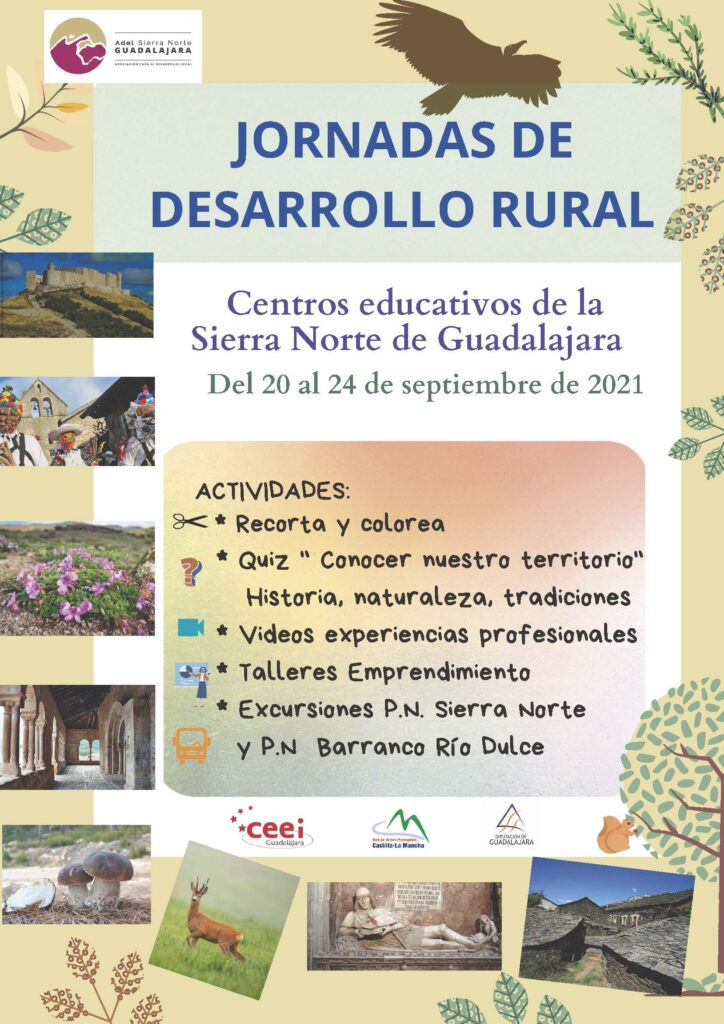 ADEL desarrolla unas Jornadas de Desarrollo Rural en colegios e institutos de la Sierra Norte